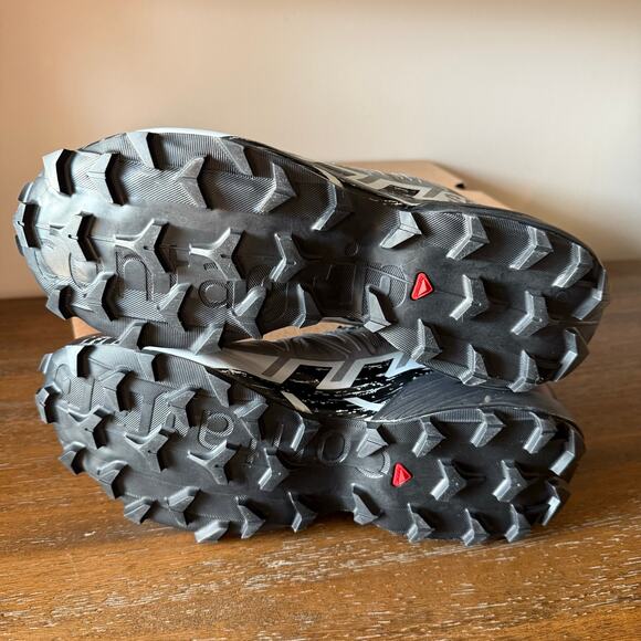 Salomon Men’s Speedcross 6 Black Trail Running Shoe- Size 9 - Picture 7 of 10